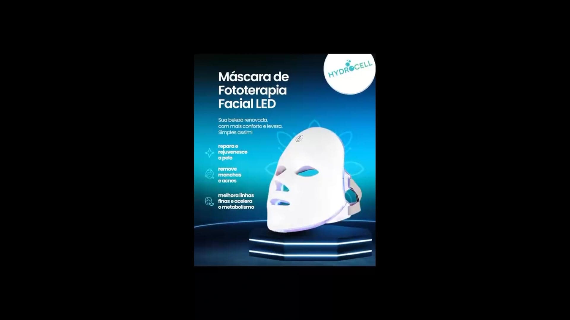 Video de Cámara fotónica de terapia de hidrógeno