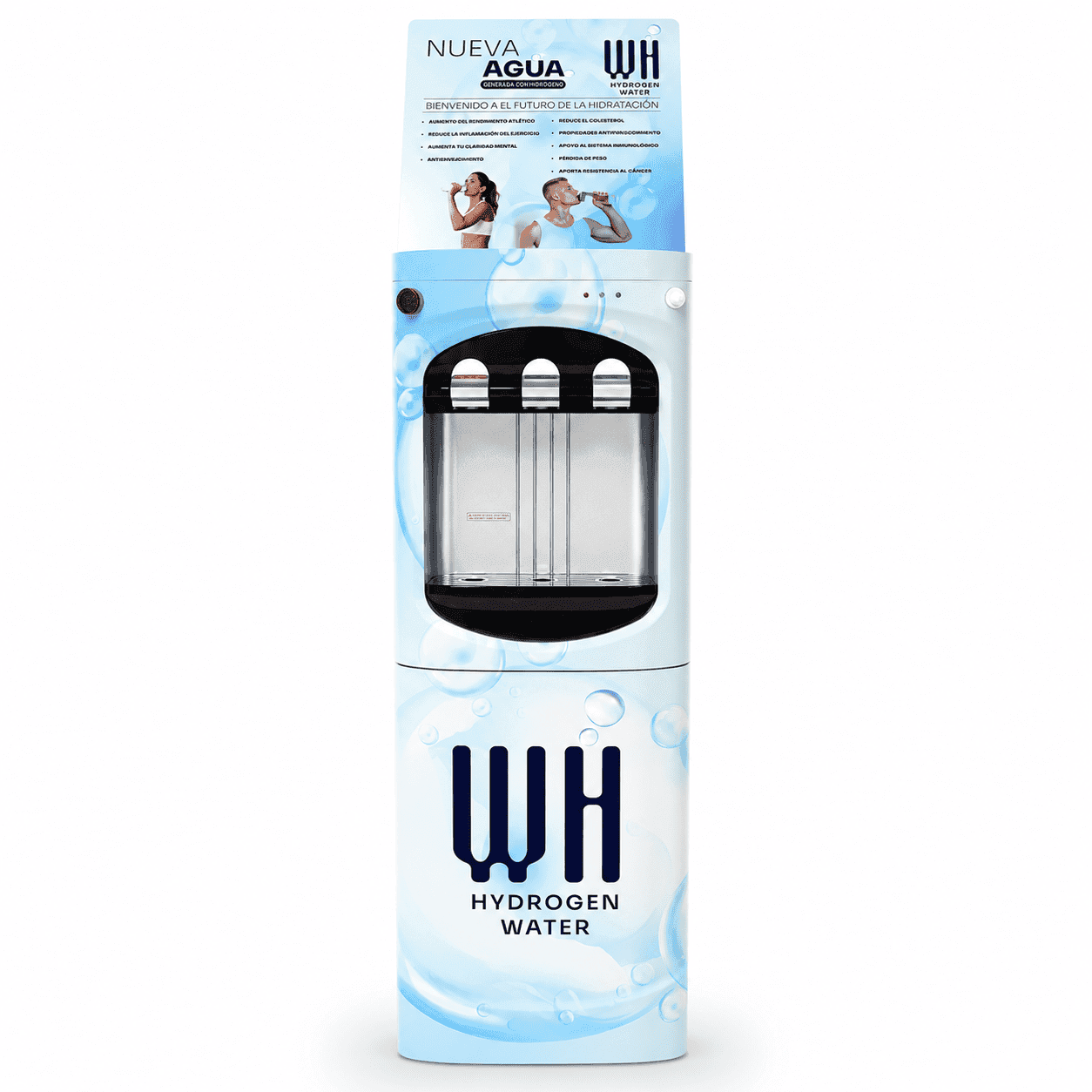 Dispensador de agua hidrogenada corporativo